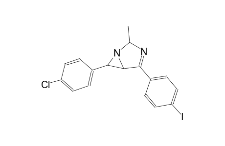 6-(4-chlorophenyl)-4-(4-iodophenyl)-2-methyl-1,3-diazabicyclo[3.1.0]hex-3-ene