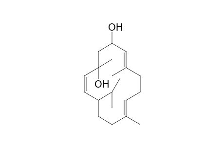 4,8,13-Cyclotetradecatriene-1,3-diol, 1,5,9-trimethyl-12-(1-methylethyl)