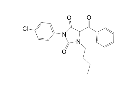 5-Benzoyl-1-butyl-3-(4-chlorophenyl)imidazolidine-2,4-dione