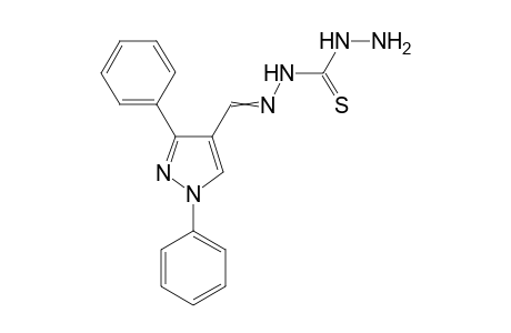 N'-[(1,3-diphenyl-1H-pyrazol-4-yl)methylene]hydrazinecarbothiohydrazide