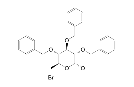 METHYL-2,3,4-TRI-O-BENZYL-6-BROMO-6-DEOXY-ALPHA-D-GLUCOPYRANOSIDE