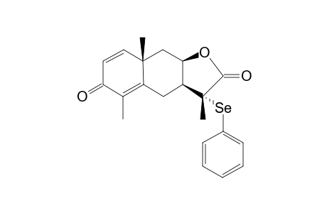 7-alpha-H-EUDESM-1,4-DIEN-12,8-beta-OLIDE,3-OXO,11-alpha-PHENYLSELENO