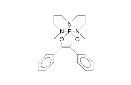 1,1-Diphenylethylenedioxy-2,10-dimethyl-2,6,10-triaza-1-phospha-bicyclo(4.4.0)decane