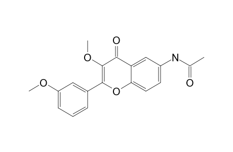 6-ACETYLAMINO-3,3'-DIMETHOXY-FLAVONE