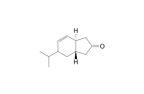 (4R,S)4-Isopropyl-trans-bicyclo(4.3.0)-2-nonen-8-one