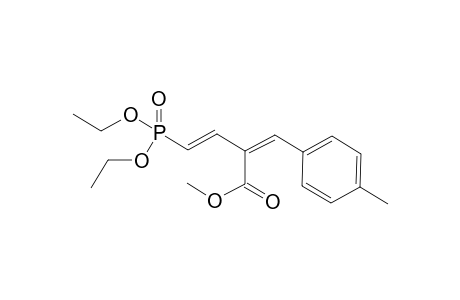 (1E,3Z)-Diethyl-4-(4-methylphenyl)-3-(methoxycarbonyl)-but-1,3-dienylphosphonate