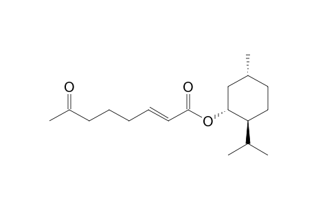 (L)-Menthyl trans-7-oxo-2-octenoate