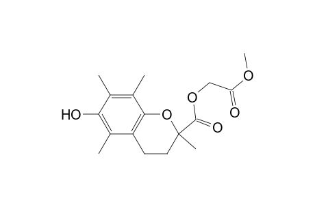 Methoxycarbonylmethyl 6-hydroxy-2,5,7,8-tetramethylchroman-2-carboxylate