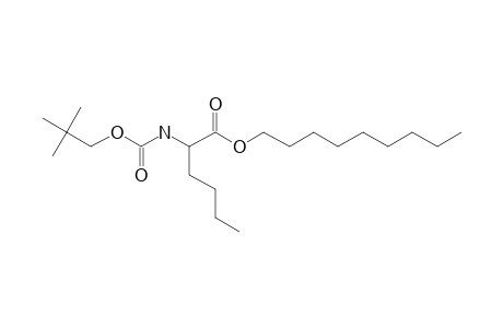 L-Norleucine, N-neopentyloxycarbonyl-, nonyl ester