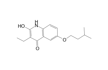 Carbostyril, 3-ethyl-4-hydroxy-6-(isopentyloxy)-