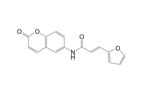 (2E)-3-(2-furyl)-N-(2-oxo-2H-chromen-6-yl)-2-propenamide
