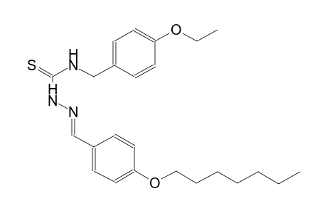 4-(heptyloxy)benzaldehyde N-(4-ethoxybenzyl)thiosemicarbazone
