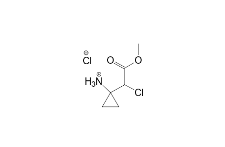 Methyl 2-(1-Aminocyclopropyl)-2-chloroacetate hydrochride