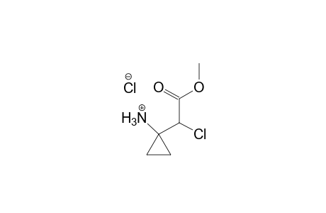 Methyl 2-(1-Aminocyclopropyl)-2-chloroacetate hydrochride