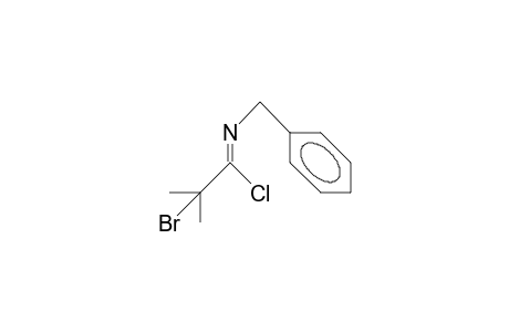 N-Benzyl-2-bromo-2-methyl-propane imidoylchloride