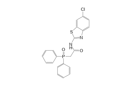 N-(6-chloro-1,3-benzothiazol-2-yl)-2-(diphenylphosphoryl)acetamide