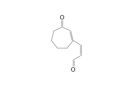 (Z)-3-(3-keto-1-cycloheptenyl)acrolein