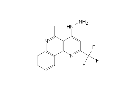 4-HYDRAZINO-5-METHYL-2-(TRIFLUOROMETHYL)BENZO[h]-1,6-NAPHTHYRIDINE