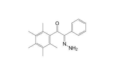 2,3,4,5,6-pentamethylbenzyl, alpha'-hydrazone