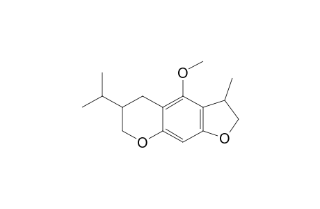 Benzofuran, 2,3-dihydro-4-methoxy-3-methyl-6-(3-methyl-2-methylenebutoxy)-