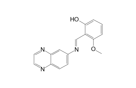 Phenol, 3-methoxy-2-(quinoxalin-6-yliminomethyl)-