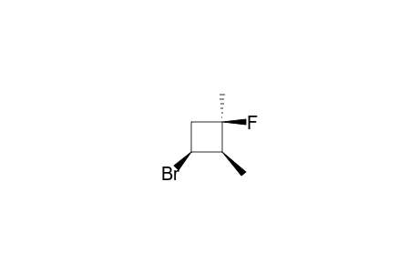 Cyclobutane, 3-bromo-1-fluoro-1,2-dimethyl-, (1.alpha.,2.beta.,3.beta.)-