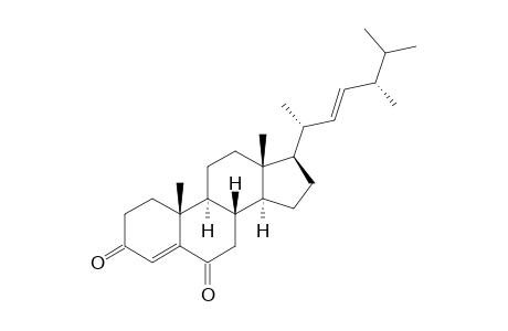 (22E,24S)-24-Methylcholesta-4,22-diene-3,6-dione