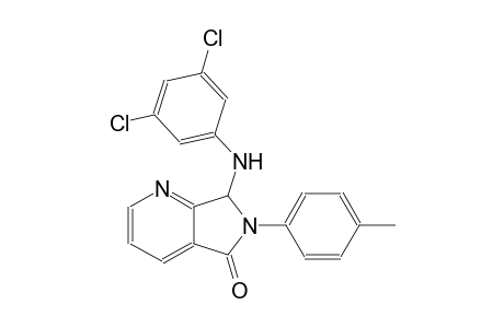5H-pyrrolo[3,4-b]pyridin-5-one, 7-[(3,5-dichlorophenyl)amino]-6,7-dihydro-6-(4-methylphenyl)-