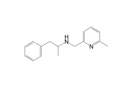 2-methyl-6-{[(alpha-methylphenethyl)amino]methyl}pyridine