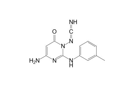 {N(1)-[2,4-Diamino-6-oxopyrimidin-1-yl]-N(2)-(m-tolyl)}-carbodiimide