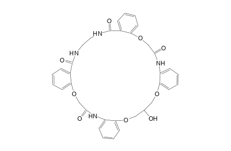15-Hydroxy-6,14,15,24,32,33-hexahydro-16H-tetrabenzo[b,h,p,v][1,7,18,24,4,11,14,21]tetraoxatetraazacycloheptacosin-7,23,30,35-(8H,22H,31H,34H)-tetraone
