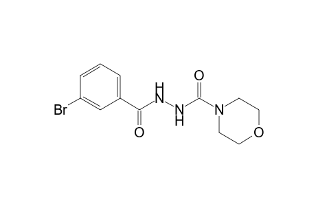 N'-(3-bromobenzoyl)morpholine-4-carbohydrazide
