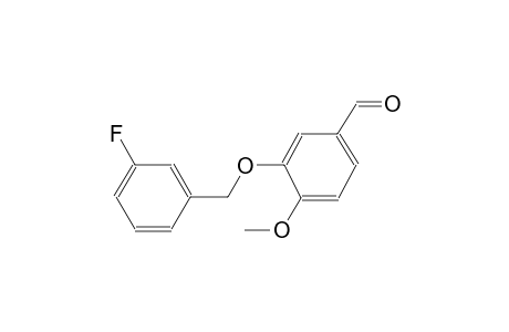 3-[(3-fluorobenzyl)oxy]-4-methoxybenzaldehyde
