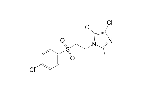 1-{2-[(p-chlorophenyl)sulfonyl]ethyl}-4,5-dichloro-2-methylimidazole