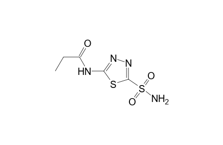 N-(5-sulfamoyl-1,3,4-thiadiazol-2-yl)propanamide