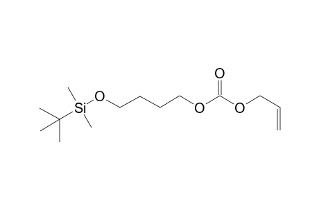 Allyl 4-(tert-butyldimethylsilyloxy)-butyl carbonate