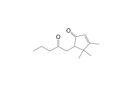 3,4,4-Trimethyl-5-(butyrylmethyl)cyclpent-2-en-1-one