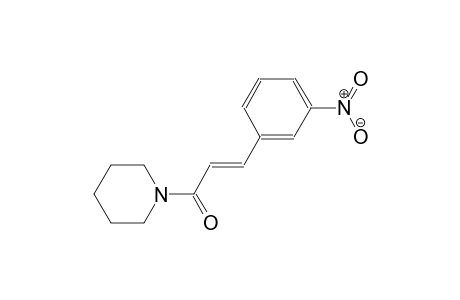 3-(m-Nitrophenyl)-(2E)-propenoic acid piperidide