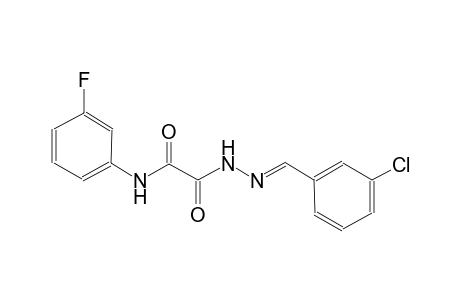 acetic acid, [(3-fluorophenyl)amino]oxo-, 2-[(E)-(3-chlorophenyl)methylidene]hydrazide