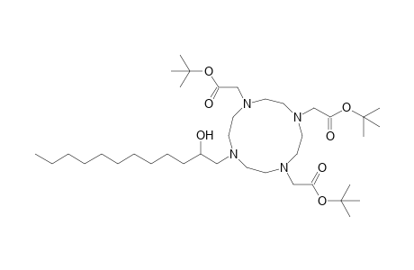 2-[4,7-bis(2-tert-butoxy-2-keto-ethyl)-10-(2-hydroxydodecyl)-1,4,7,10-tetrazacyclododec-1-yl]acetic acid tert-butyl ester
