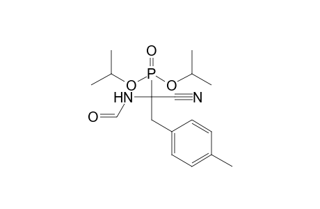 N-[1-cyano-1-di(propan-2-yloxy)phosphoryl-2-(4-methylphenyl)ethyl]formamide