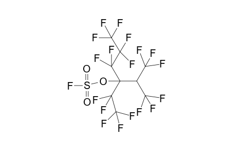 1-(Heptafluoroisopropyl)-1-(pentafluoroethyl)-1-(fluorosulfonyl)-2,2-bis(trifluoromeythyl)ethane