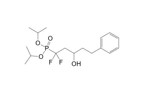 Diisopropyl 1,1-difluoro-3-hydroxy-5-phenylpentylphosphonate