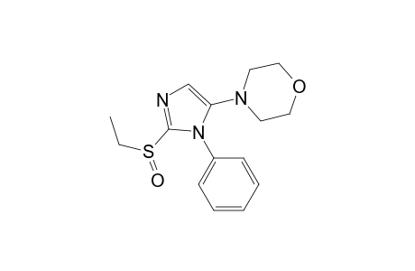 4-(2-Ethylsulfinyl-3-phenyl-4-imidazolyl)morpholine