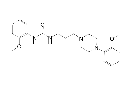 urea, N-(2-methoxyphenyl)-N'-[3-[4-(2-methoxyphenyl)-1-piperazinyl]propyl]-