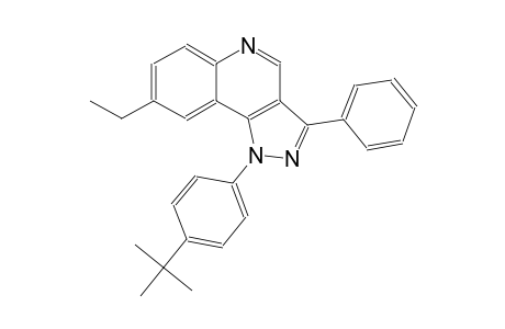1-(4-tert-butylphenyl)-8-ethyl-3-phenyl-1H-pyrazolo[4,3-c]quinoline