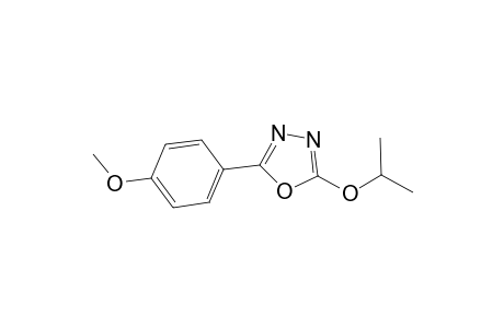 2-Isopropoxy-5-(4-methoxyphenyl)-1,3,4-oxadiazole