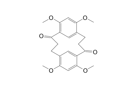 5,7,14,16-Tetramethoxy[3.3]metacyclophane-1,10-dione