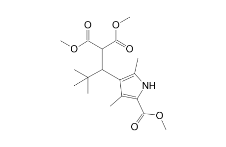 Methyl 3,5-dimethyl-4-[1'-(dimethoxycarbonyl)methyl-2',2'-dimethylpropyl]-1H-pyrrole-2-carboxylate