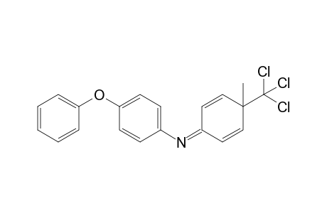 1-(4-Phenoxyphenylimino)-4-methyl-4-trichloromethyl-2,5-cyclohexadiene